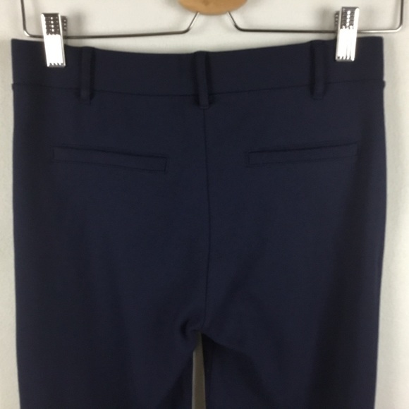 Betabrand Navy Yoga Straight Leg Pull On Pants. - Picture 5 of 8